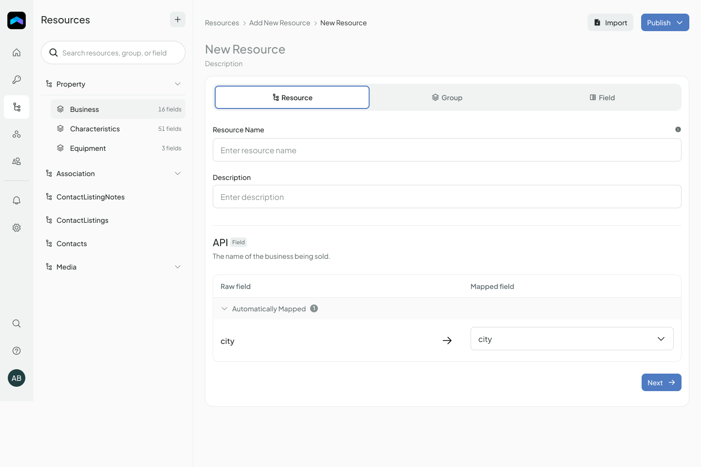 RealtyView Admin Interface